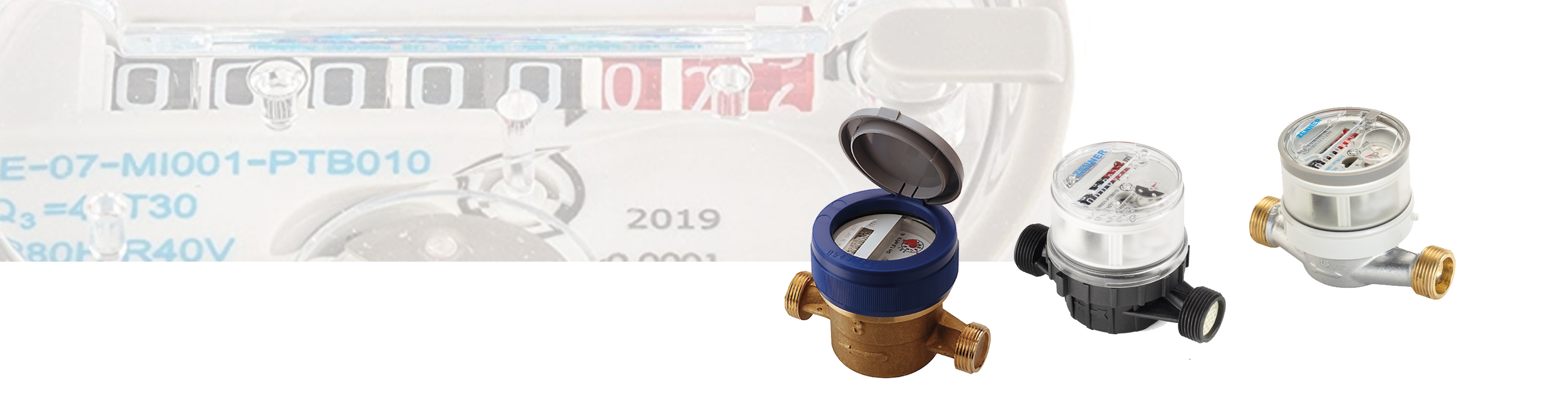 Eenstraal watermeters