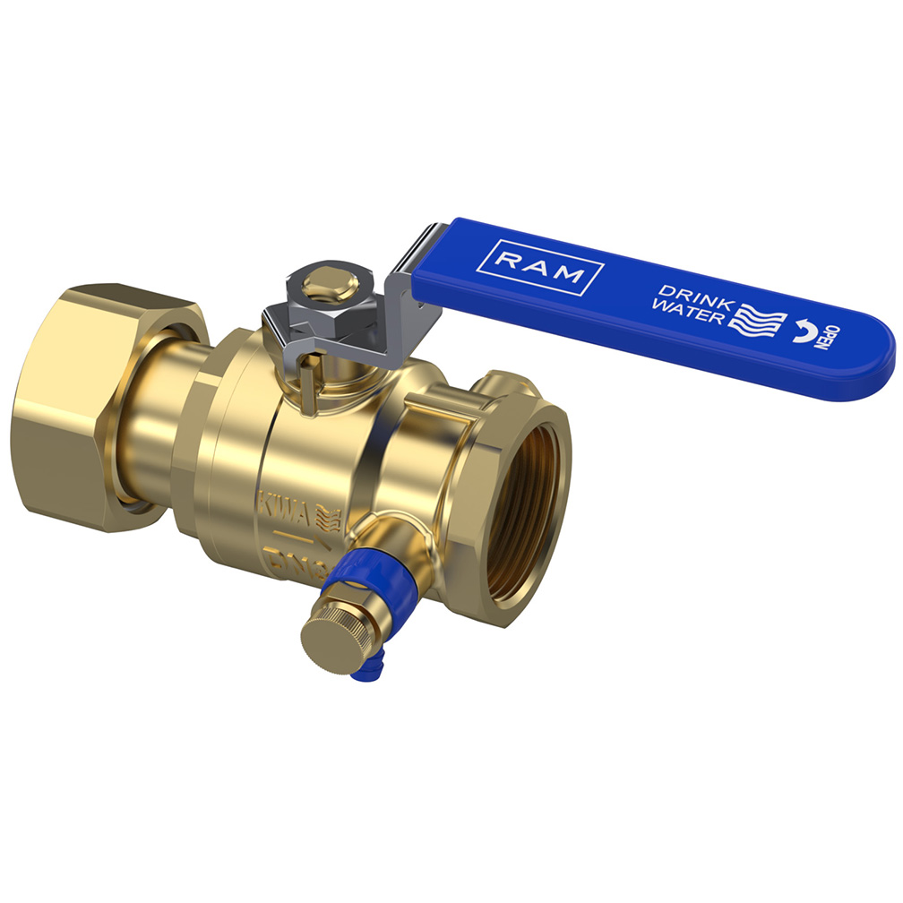 Serie 28 - Kiwa
DN32-50 / Wartel x Bin.dr.
Met aftapper / rvs hendel